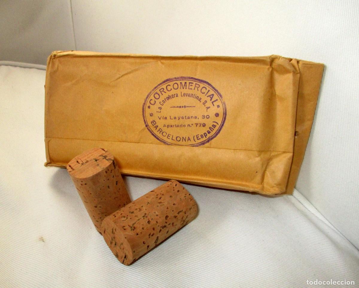 Collectionnisme d'Autres Bouteilles et Boissons : LA CORCHERA LEVANTINA. MUESTRAS COMERCIALES DE TAPONES DE CORCHO DE LOS A&Ntilde;OS 40. CORCOMERCIAL.