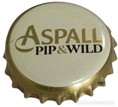 Otras botellas y bebidas antiguas de colecci&oacute;n: Capsule Crown Cap Cidre Aspall Cyder Pip & Wild RP1034 tap&oacute;n corona