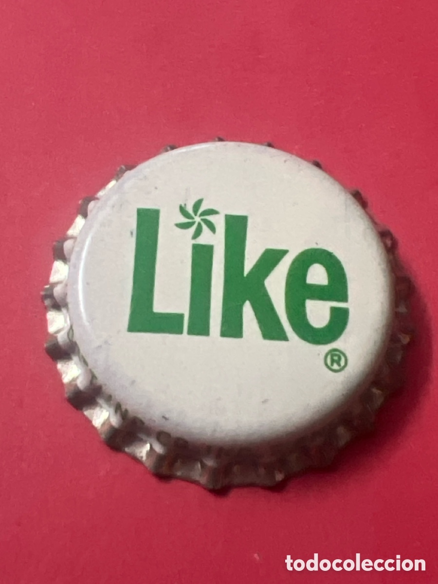 Otras botellas y bebidas antiguas de colecci&oacute;n: T353. CHAPA - CHAPA - Soda/Refresco - Like - Estados Unidos