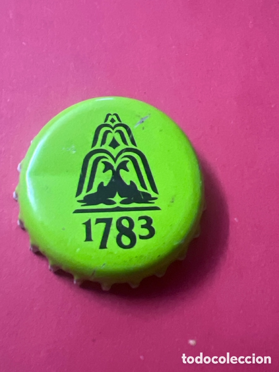 Otras botellas y bebidas antiguas de colecci&oacute;n: H161. CHAPA 1783 SODA REFRESCO SCHWEPPES
