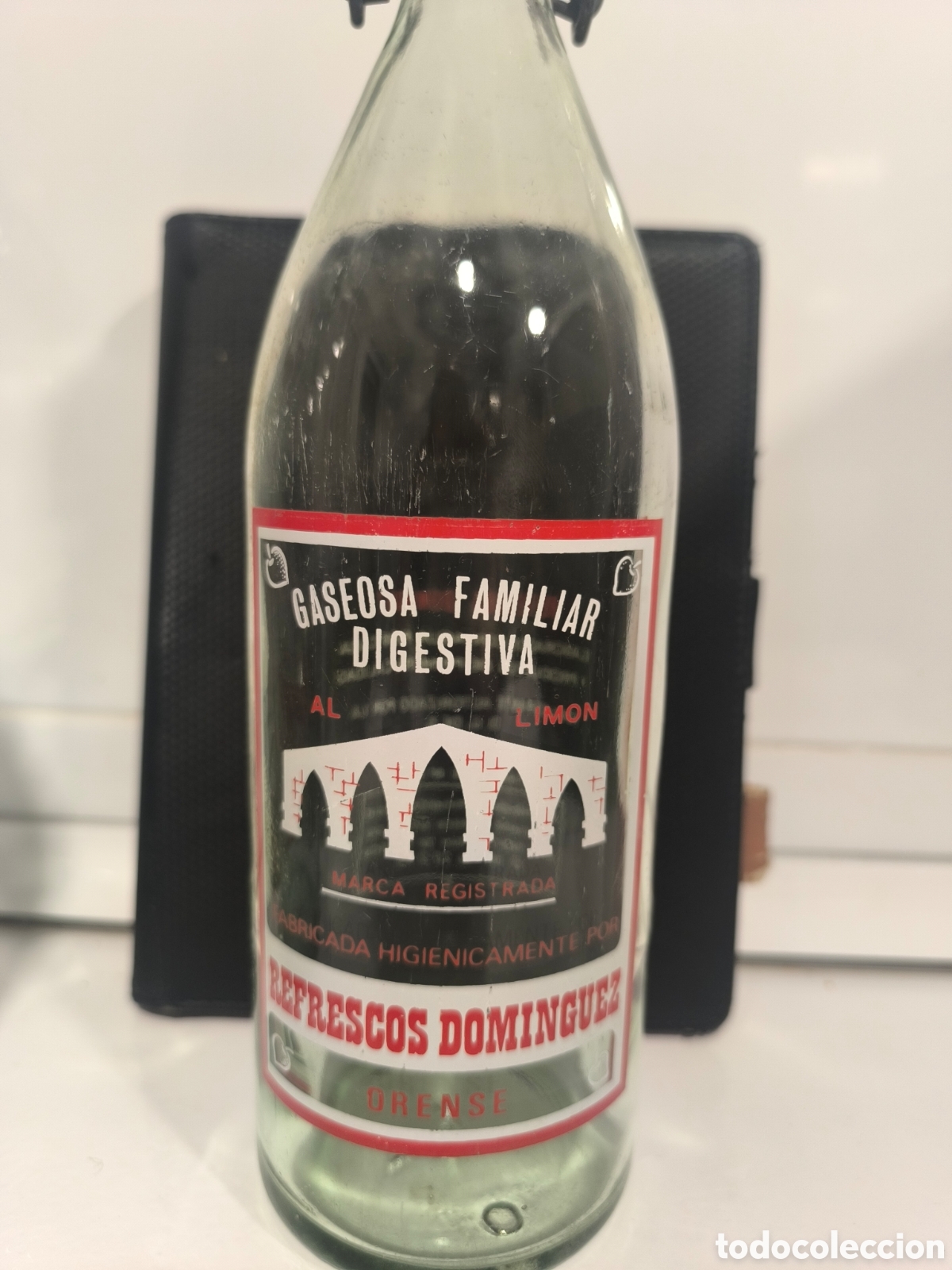 Colecionismo de Outras Garrafas e Bebidas: Botella antigua de gaseosa