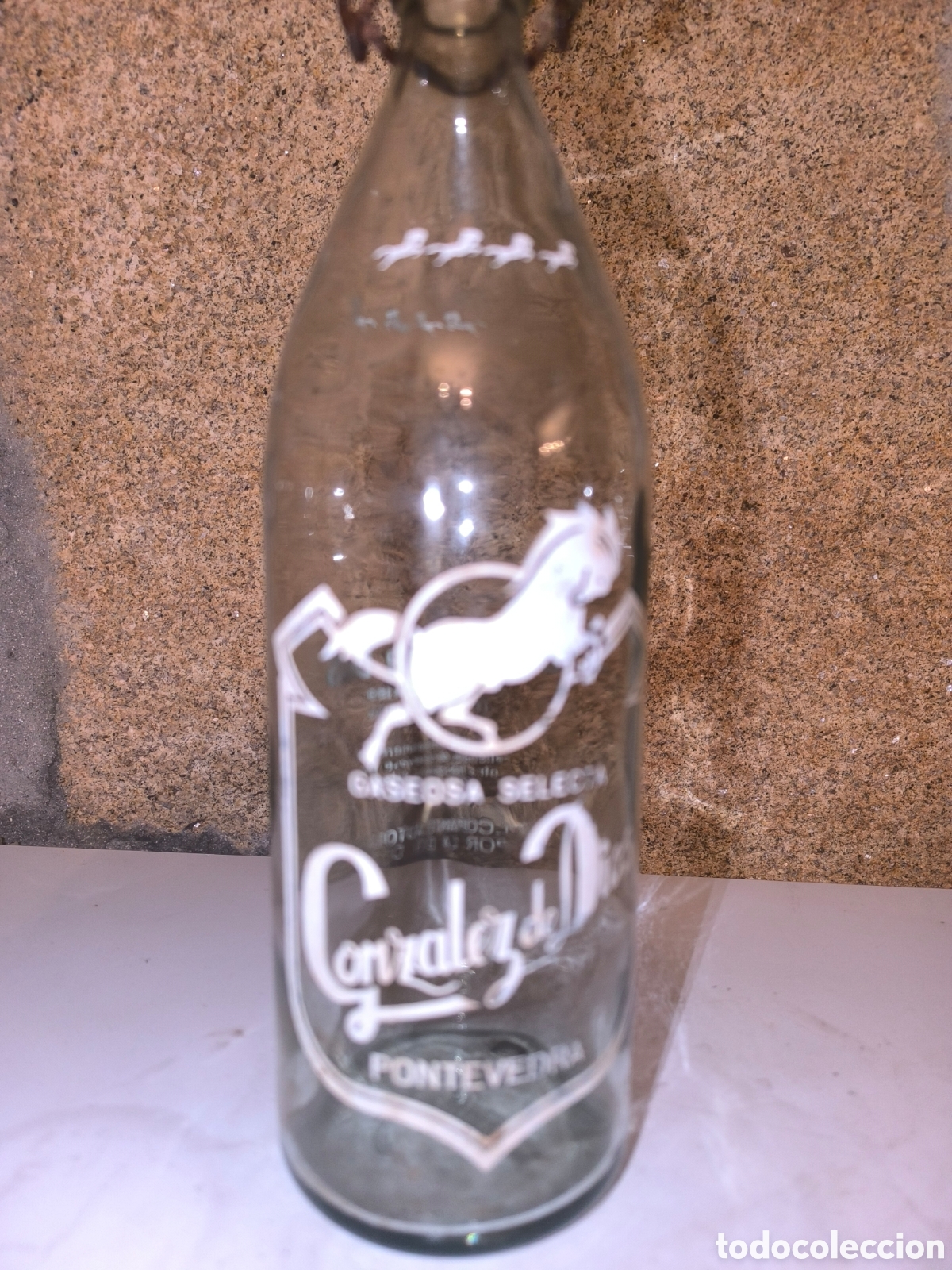 Collezionismo di Altre Bottiglie e Bevande: Botella antigua de gaseosa