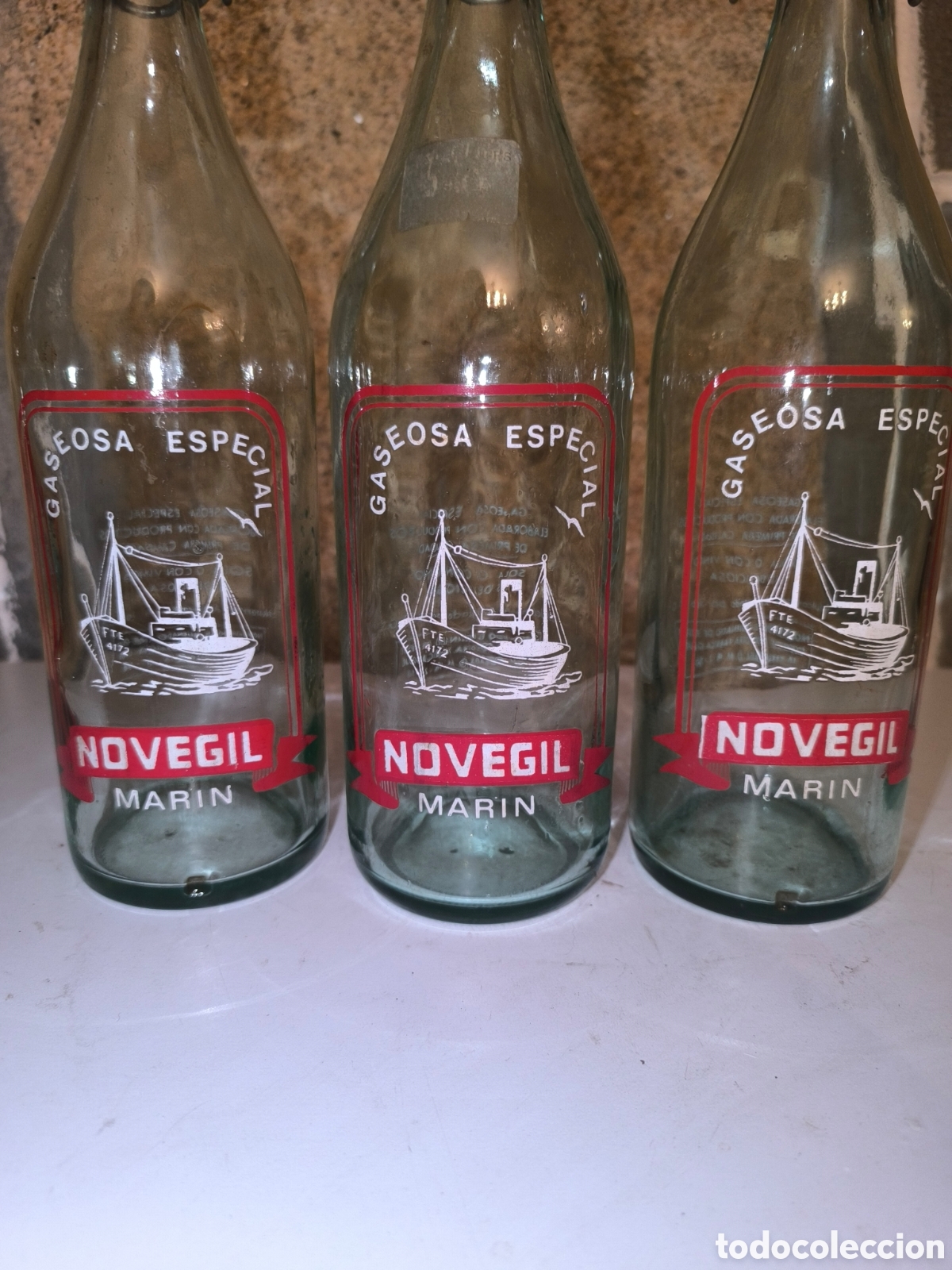 Sammeln andere Flaschen und Getr&auml;nke: Lote botellas antiguas de gaseosa