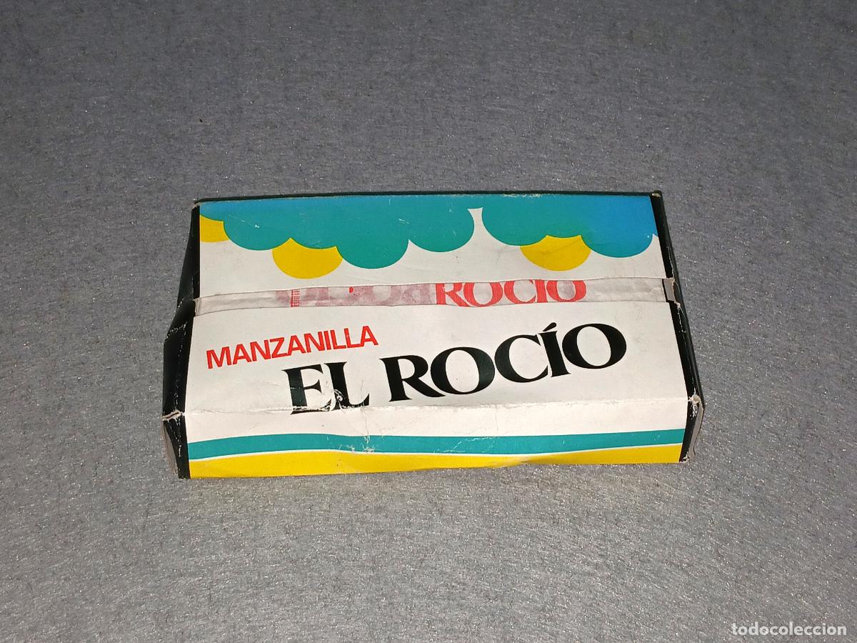 Otras botellas y bebidas antiguas de colecci&oacute;n: Publicidad. Servilletero manzanilla El Roc&iacute;o, a&ntilde;os 70-80