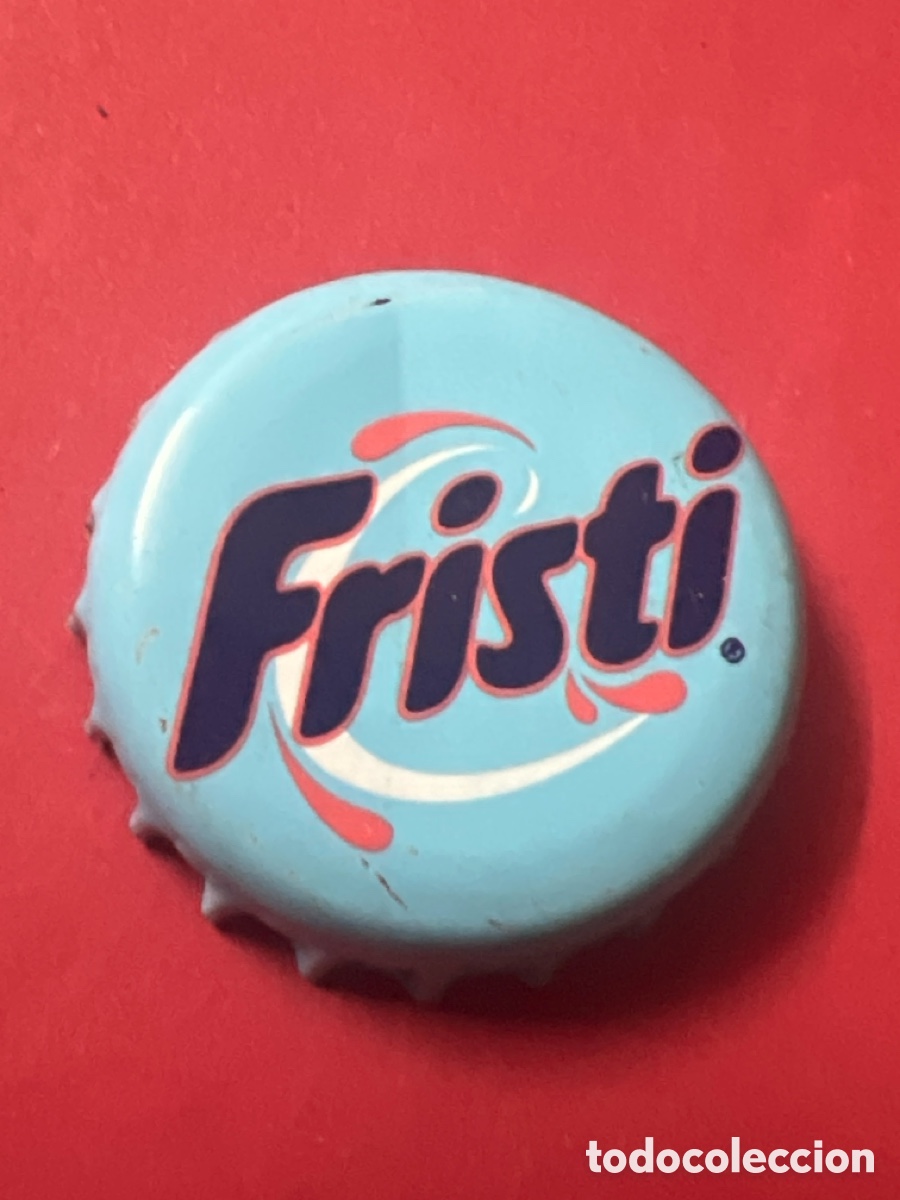 Otras botellas y bebidas antiguas de colecci&oacute;n: T4/X122/C4. CHAPA FRISTI DE HOLANDA