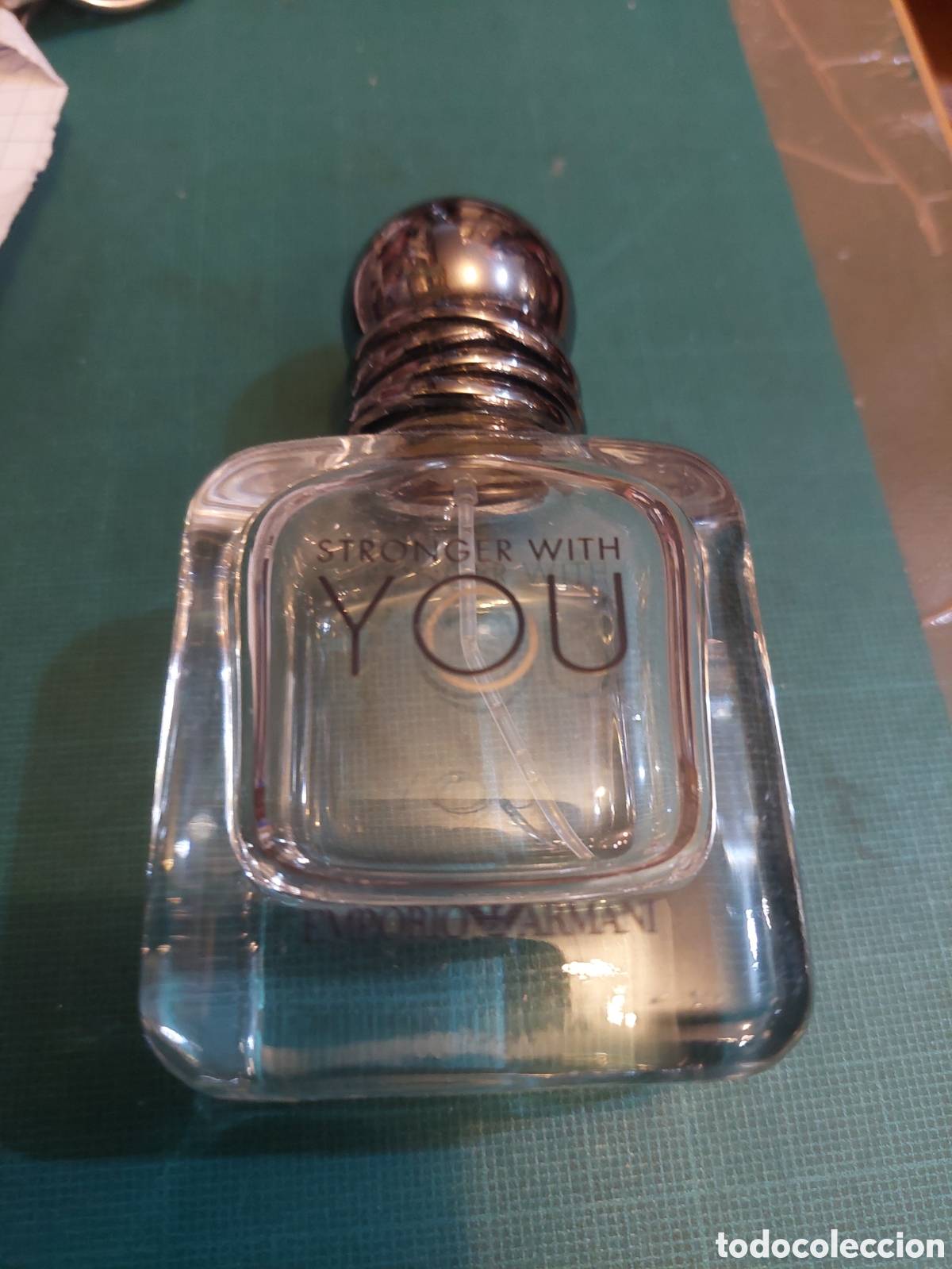 Otras botellas y bebidas antiguas de colecci&oacute;n: BOTE COLONIA VACIO Colonia perfume EMPORIO ATMANI