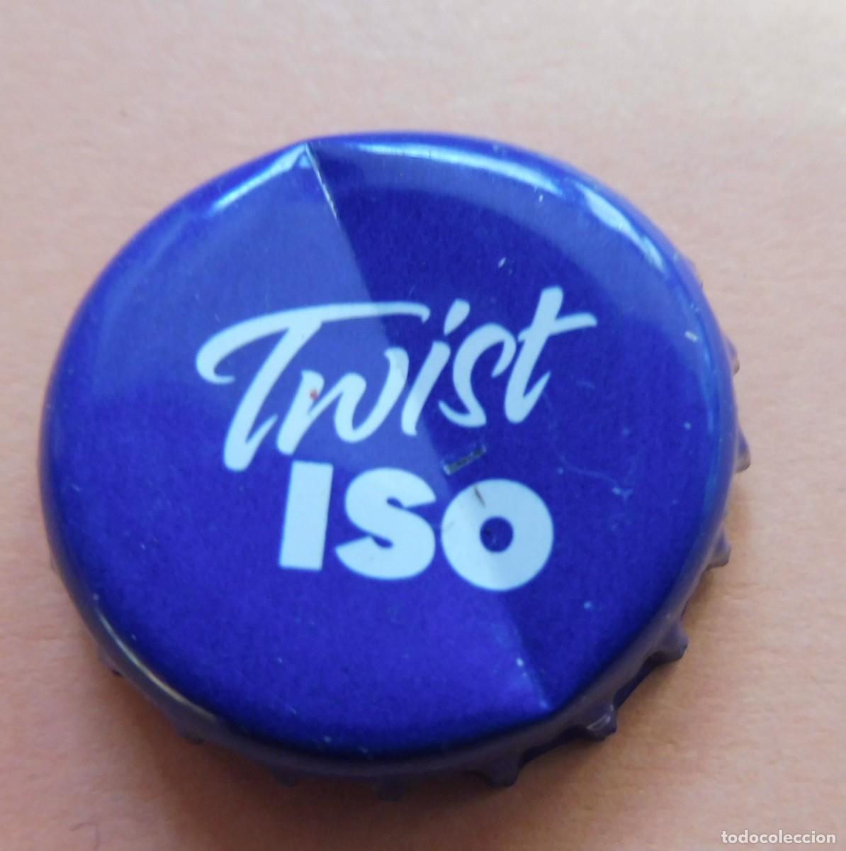 Otras botellas y bebidas antiguas de colecci&oacute;n: TAP&Oacute;N CORONA - CHAPA - BOTTLE CAP - TWIST ISO - CROACIA