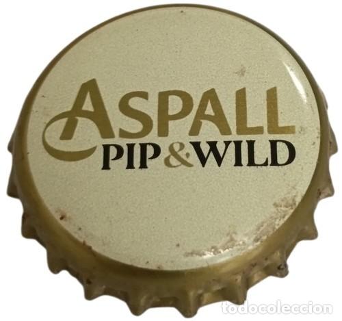 Otras botellas y bebidas antiguas de colecci&oacute;n: Capsule Crown Cap Cidre Aspall Cyder Pip & Wild RP1030 tap&oacute;n corona