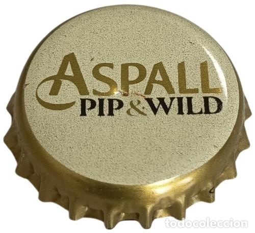 Otras botellas y bebidas antiguas de colecci&oacute;n: Capsule Crown Cap Cidre Aspall Cyder Pip & Wild RP1016 tap&oacute;n corona