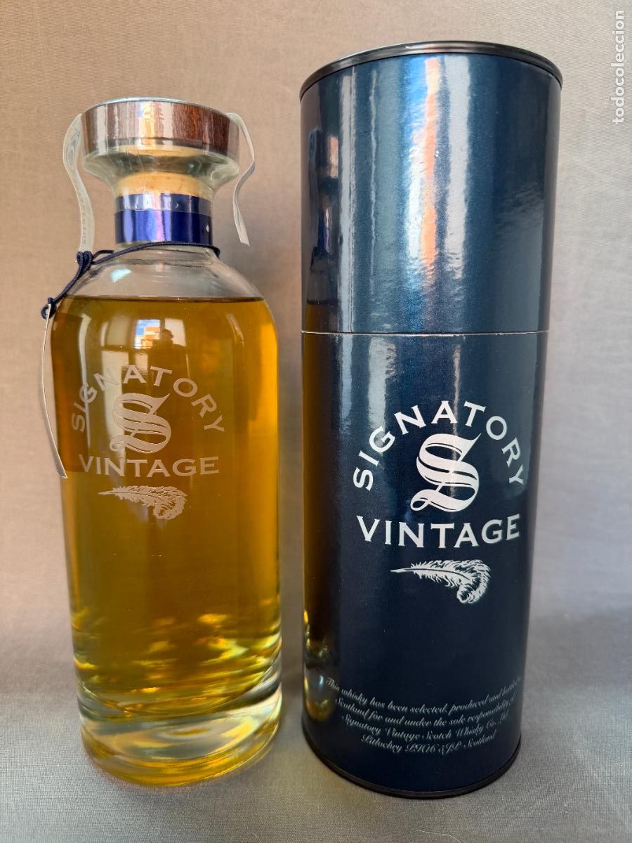 Otras botellas y bebidas antiguas de colecci&oacute;n: Signatory Vintage , the decanter collection , whisky , 700ml. 43%. precintada , 10 years