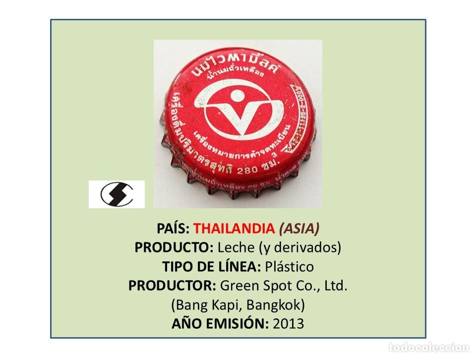 Otras botellas y bebidas antiguas de colecci&oacute;n: TAPON CORONA CAPSULA CHAPA LECHE VITAMILK (THAILANDIA)