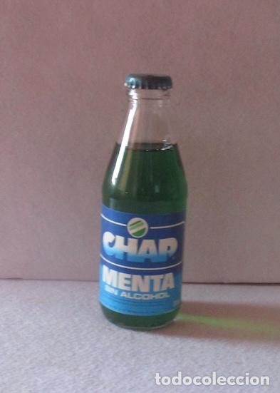 Otras botellas y bebidas antiguas de colecci&oacute;n: BOTELLA CHAP MENTA - CASA GARCIA MANLLEU