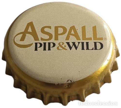 Otras botellas y bebidas antiguas de colecci&oacute;n: Capsule Crown Cap Cidre Aspall Cyder Pip & Wild RP1012 tap&oacute;n corona