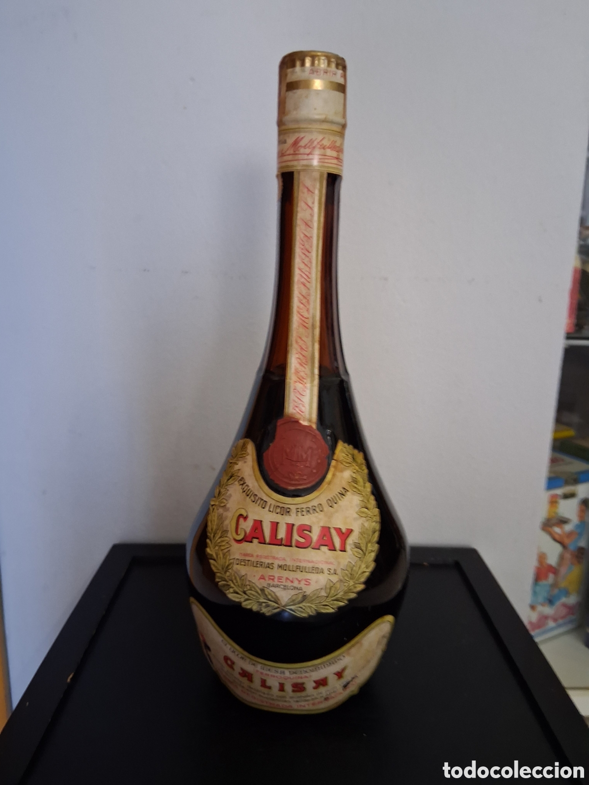 Otras botellas y bebidas antiguas de colecci&oacute;n: Botellas de calisay antiguas