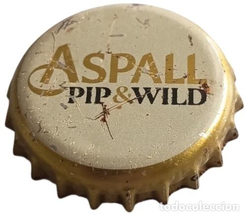 Otras botellas y bebidas antiguas de colecci&oacute;n: Capsule Crown Cap Cidre Aspall Cyder Pip & Wild RP1010 tap&oacute;n corona