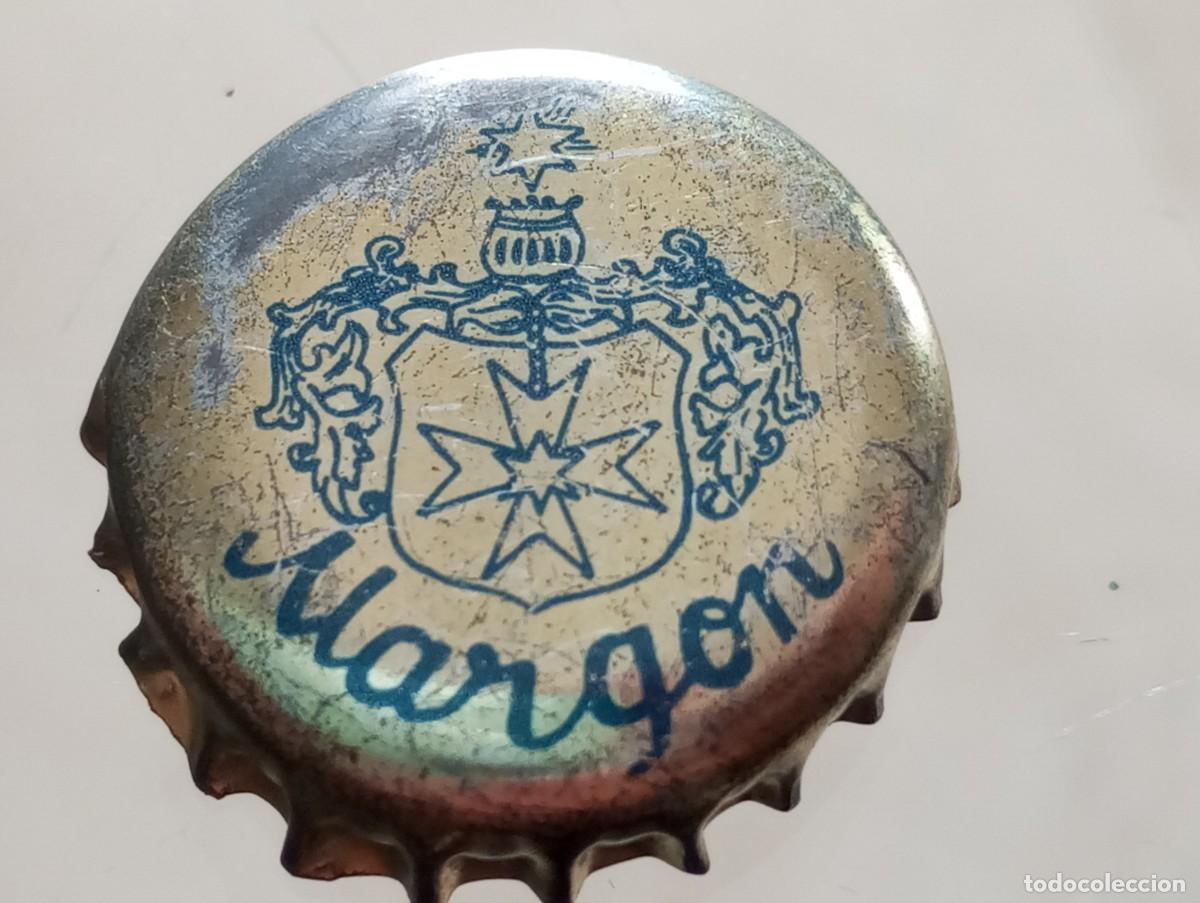 Otras botellas y bebidas antiguas de colecci&oacute;n: Chapa tap&oacute;n corona de la bebida alemana MARGON