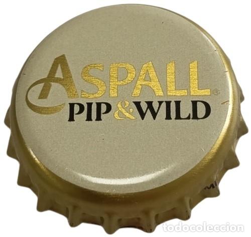 Otras botellas y bebidas antiguas de colecci&oacute;n: Capsule Crown Cap Cidre Aspall Cyder Pip & Wild RP1032 tap&oacute;n corona