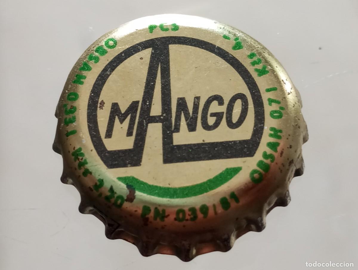 Otras botellas y bebidas antiguas de colecci&oacute;n: Chapa tap&oacute;n corona de la bebida 'checoslovaca' MANGO