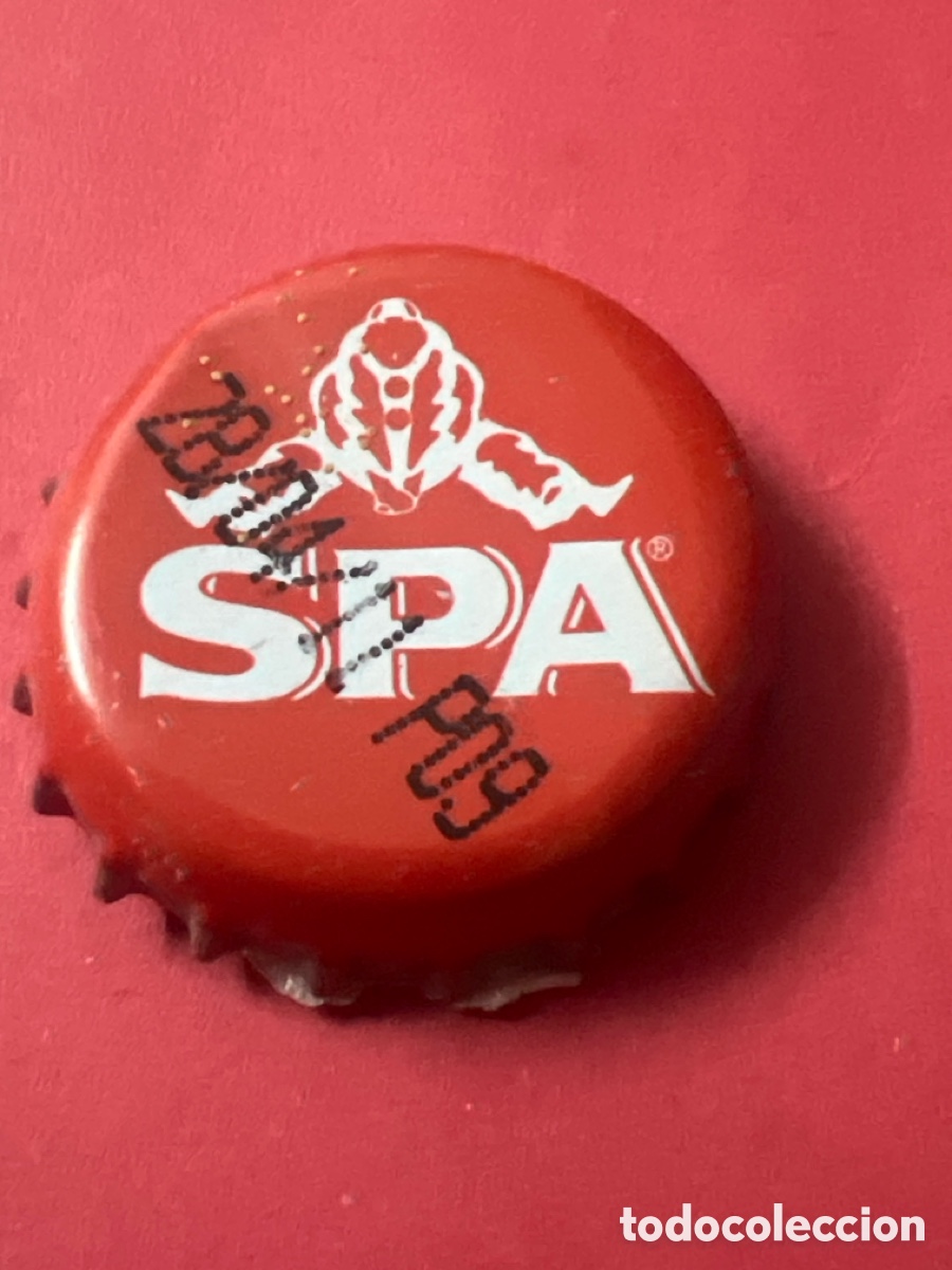 Otras botellas y bebidas antiguas de colecci&oacute;n: T4/X126/ H2. CHAPA AGUA - SPA - B&eacute;lgica
