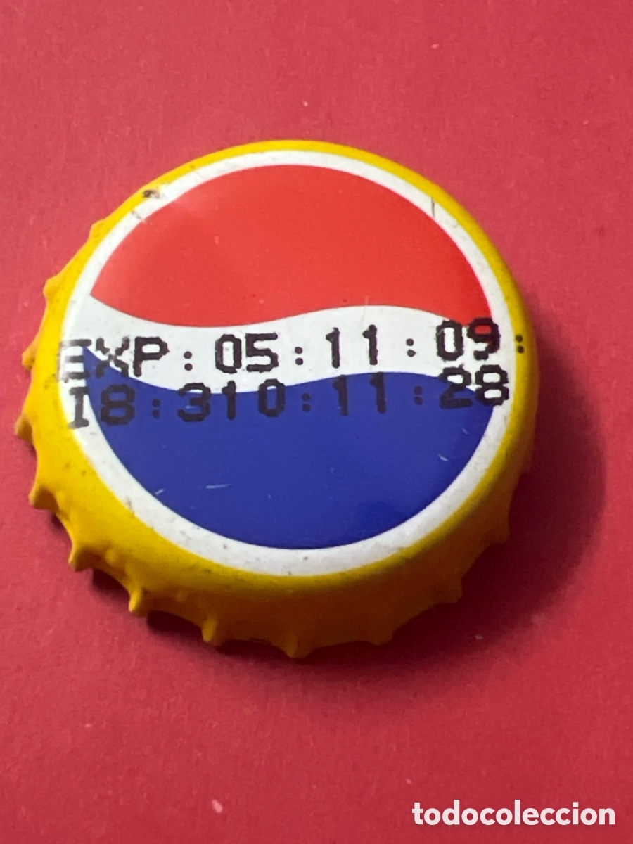 Otras botellas y bebidas antiguas de colecci&oacute;n: T4/X121/B5. CHAPA REFRESCO - Soda/Refresco - PEPSI