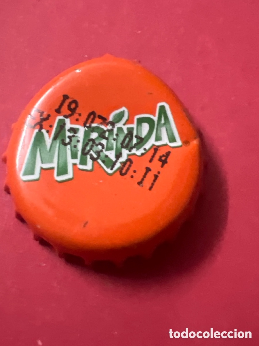 Otras botellas y bebidas antiguas de colecci&oacute;n: T4/X121/B6. CHAPA REFRESCO - MIRINDA