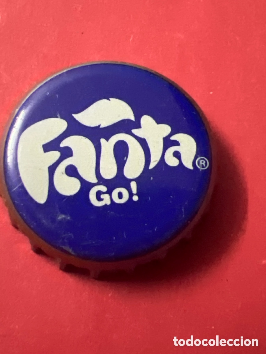 Otras botellas y bebidas antiguas de colecci&oacute;n: T4/X121/G3. CHAPA TAPON CORONA FANTA GO! NARANJA / LIMON