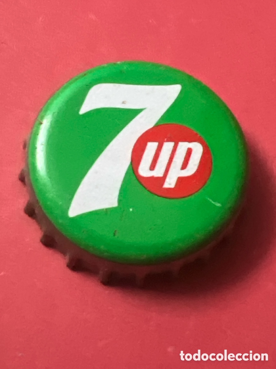 Otras botellas y bebidas antiguas de colecci&oacute;n: T4/X121/G4. Chapa Seven Up 7 up tapon corona crown cap