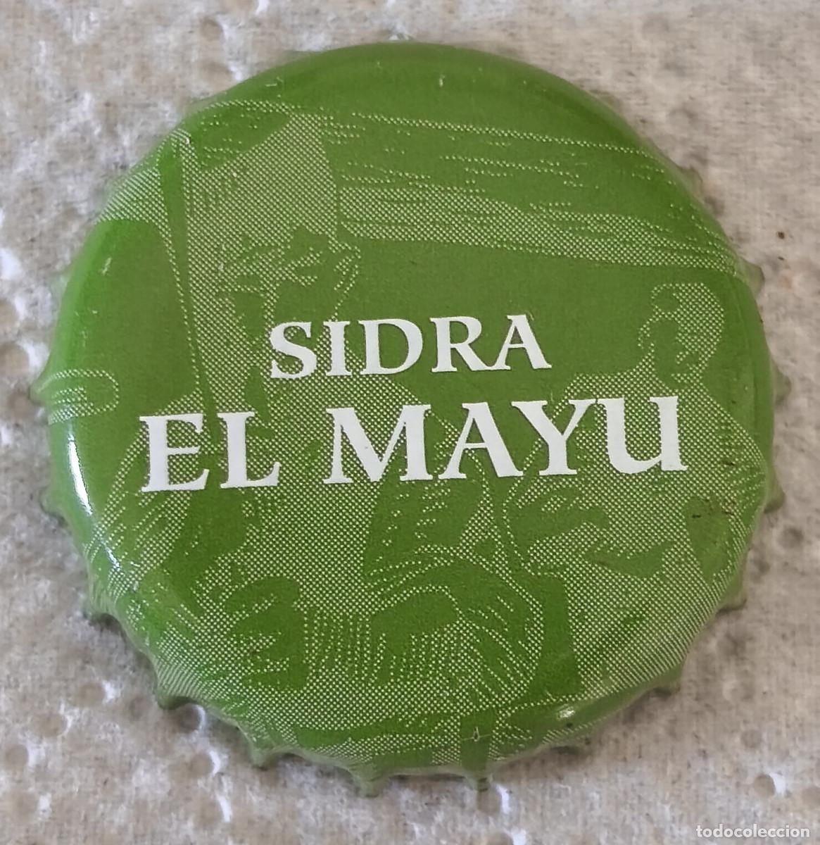 Otras botellas y bebidas antiguas de colecci&oacute;n: CHAPA TAPON CORONA SIDRA - EL MAYU