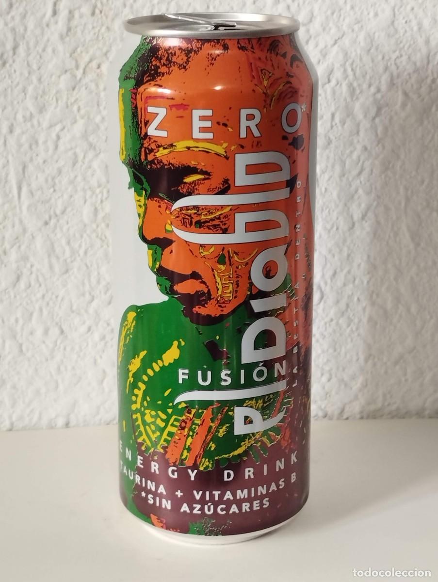 Otras botellas y bebidas antiguas de colecci&oacute;n: BOTE - LATA BEBIDA ENERGIZANTE DIABLO FUSION ZERO- ENERGY DRINK
