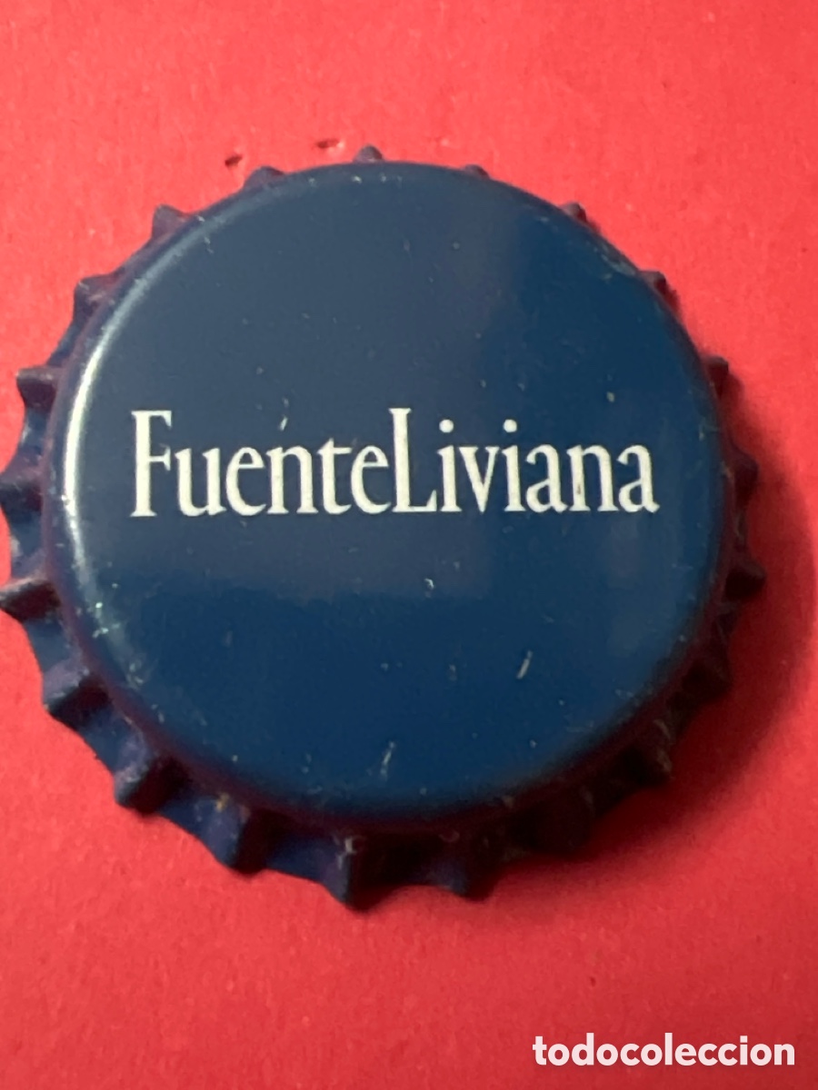 Otras botellas y bebidas antiguas de colecci&oacute;n: T908. CHAPA AGUA - ESPA&Ntilde;A - SIN ABRIR - FuenteLiviana