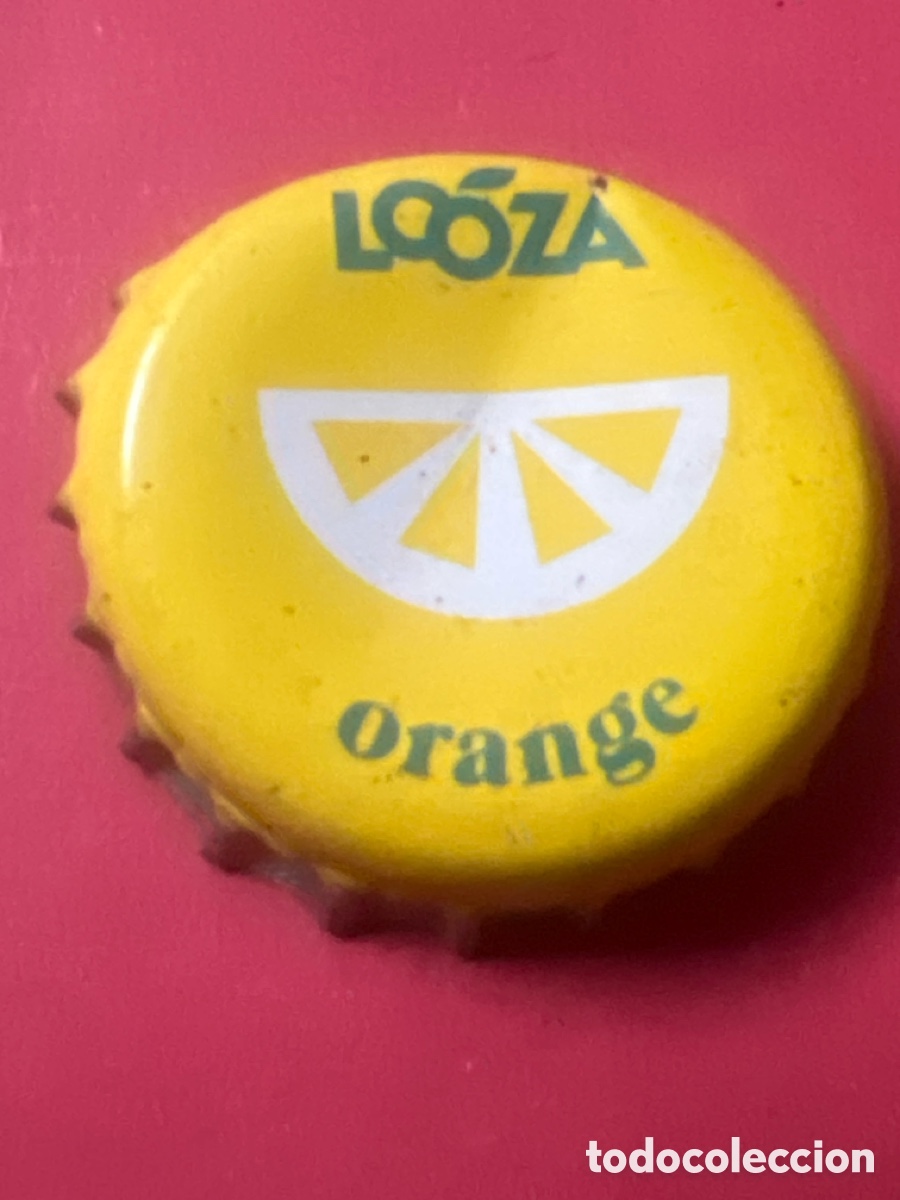 Otras botellas y bebidas antiguas de colecci&oacute;n: T4/X140/G1. T4/X140/C4. CHAPA - Bebida de frutas u hortalizas - B&Eacute;LGICA - Looza orange