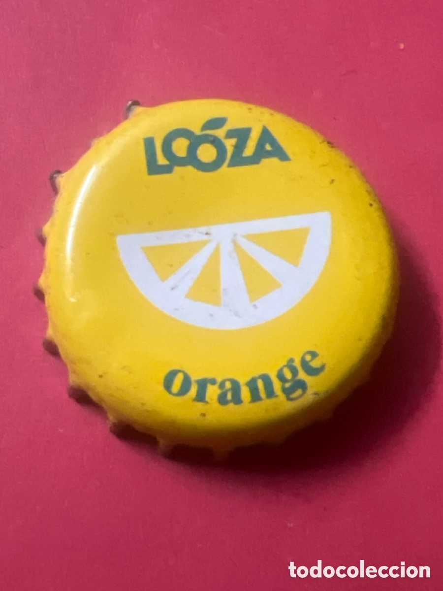 Otras botellas y bebidas antiguas de colecci&oacute;n: T4/X140/G2. CHAPA - Bebida de frutas u hortalizas - B&Eacute;LGICA - Looza orange