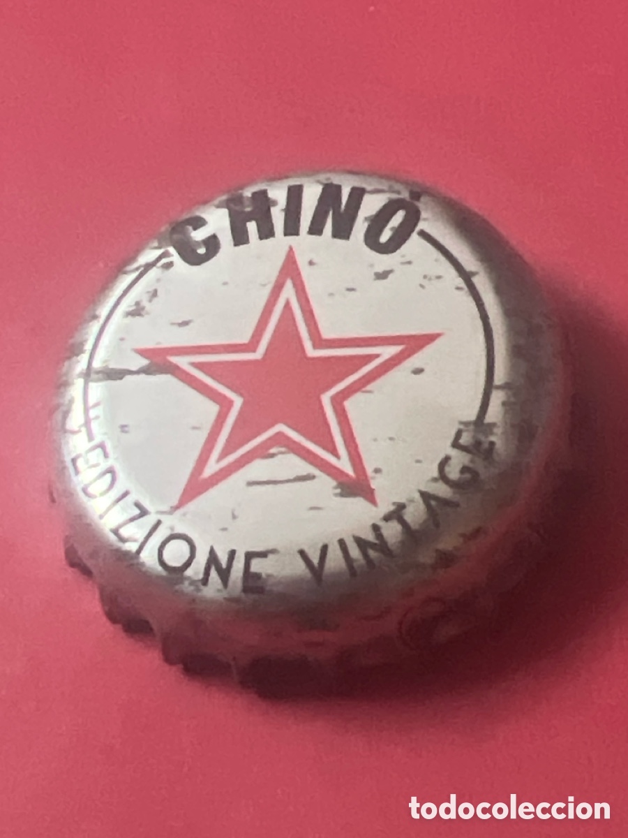 Otras botellas y bebidas antiguas de colecci&oacute;n: T4/X138/J2. CHAPA - Soda/Refresco - ITALIA - Chin&ograve; Edizione Vintage