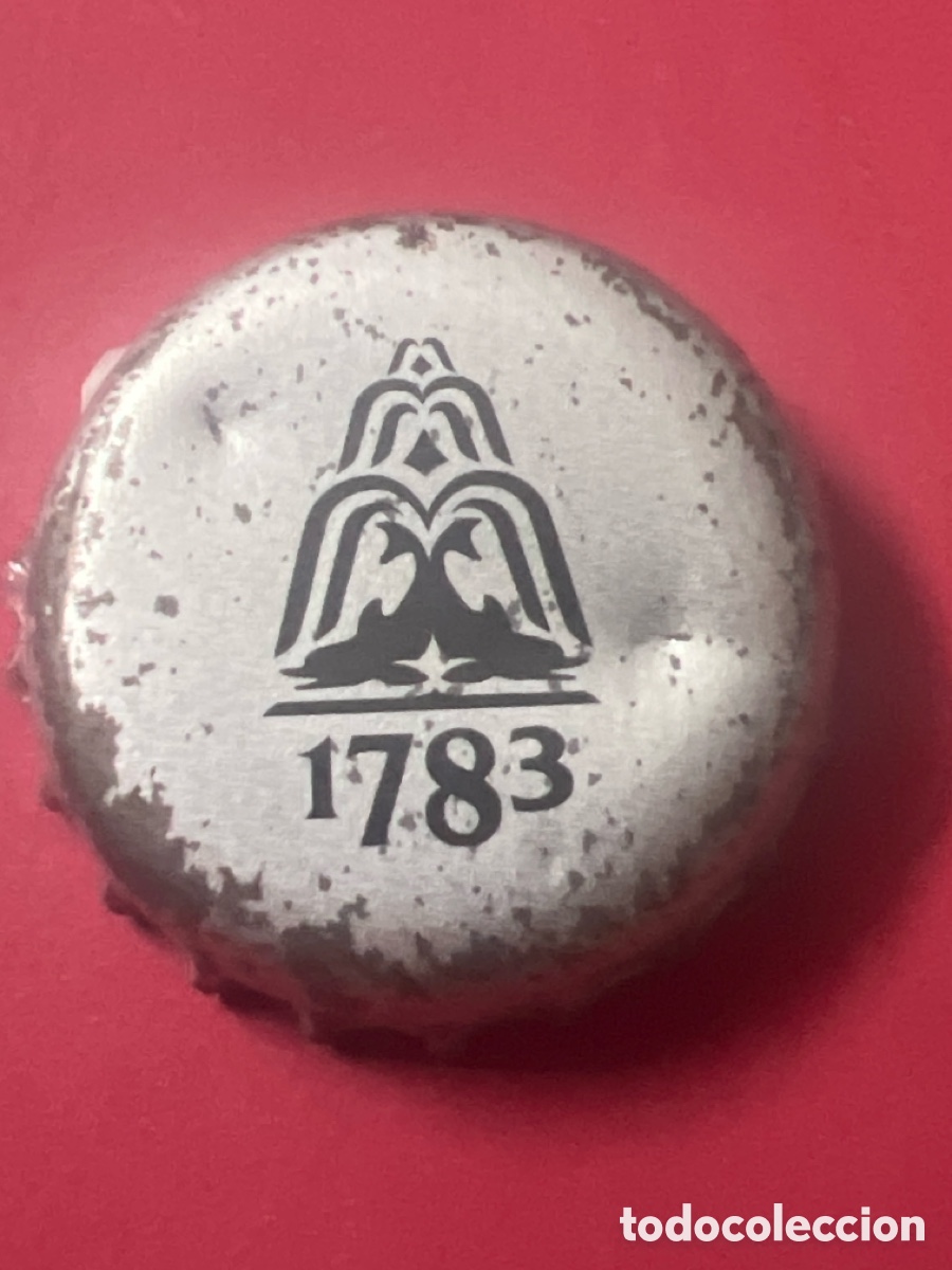 Otras botellas y bebidas antiguas de colecci&oacute;n: T4/X138/L1. CHAPA - Soda/Refresco - B&eacute;lgica - 1783