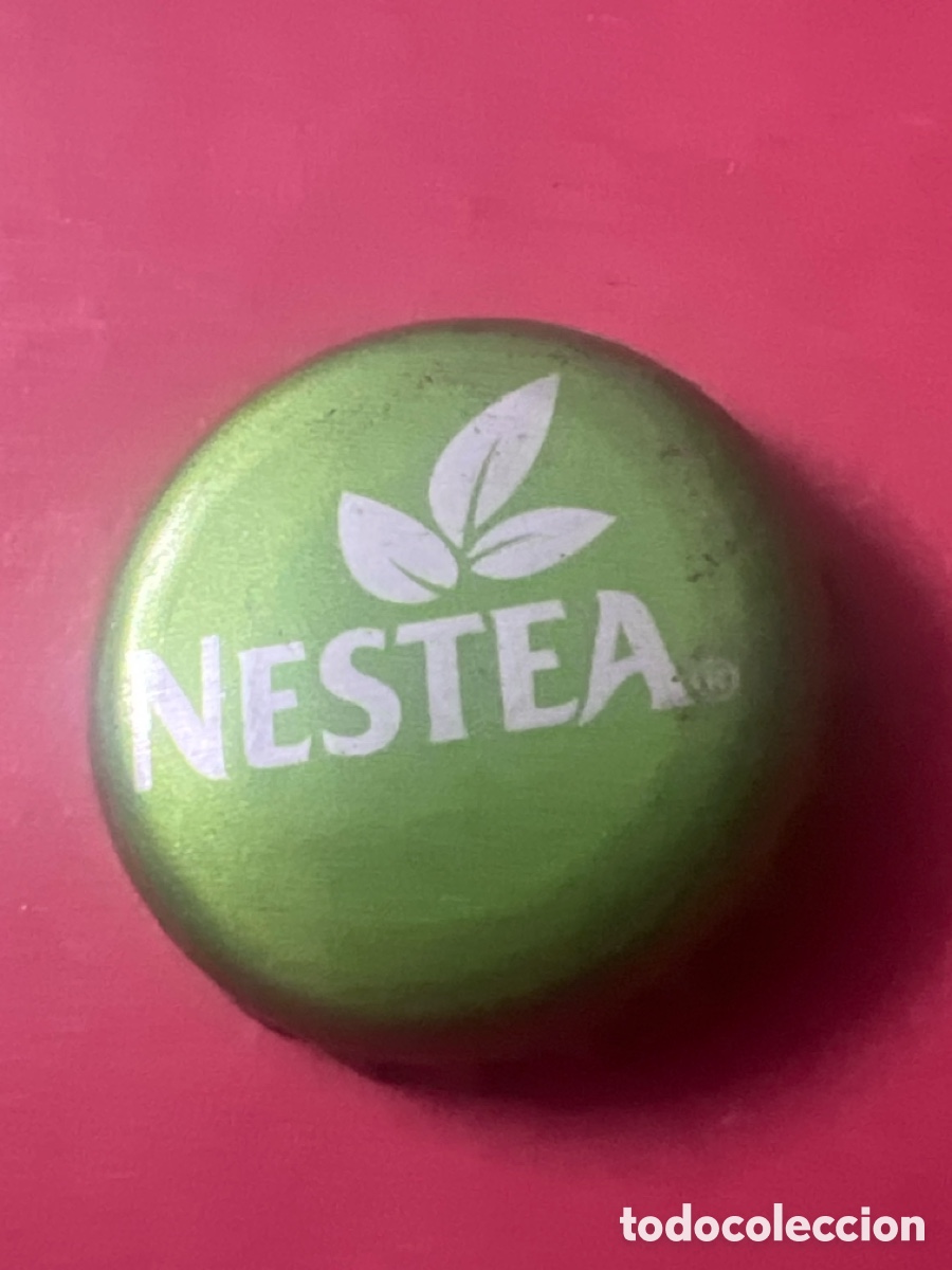 Otras botellas y bebidas antiguas de colecci&oacute;n: T4/X138/L4. CHAPA - Soda/Refresco - NESTEA