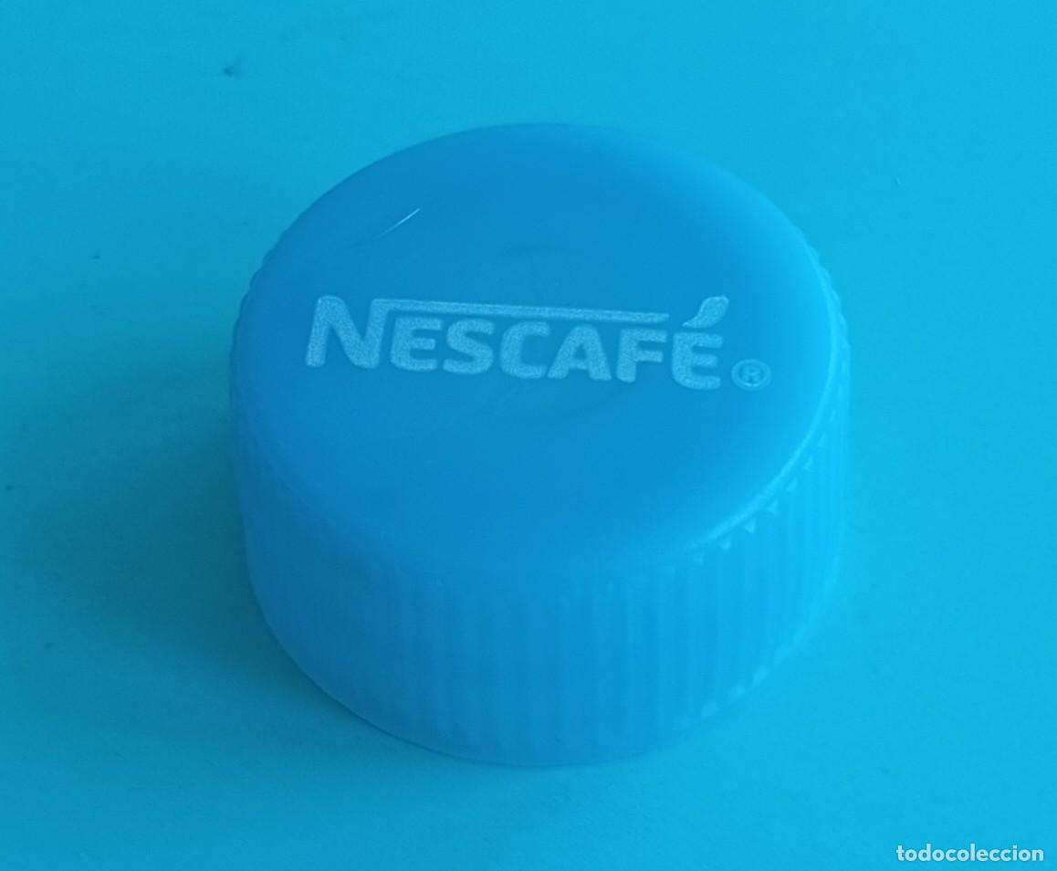 Otras botellas y bebidas antiguas de colecci&oacute;n: PEDIDO M&Iacute;NIMO 5 EUROS. TAP&Oacute;N ROSCA PL&Aacute;STICO JAPON NESCAF&Eacute; EXCELLA, CAF&Eacute; SIN AZ&Uacute;CAR..