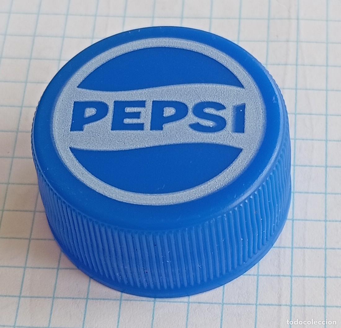 Otras botellas y bebidas antiguas de colecci&oacute;n: PEDIDO M&Iacute;NIMO 5 EUROS. TAP&Oacute;N ROSCA PL&Aacute;STICO Jap&oacute;n PEPSI COLA