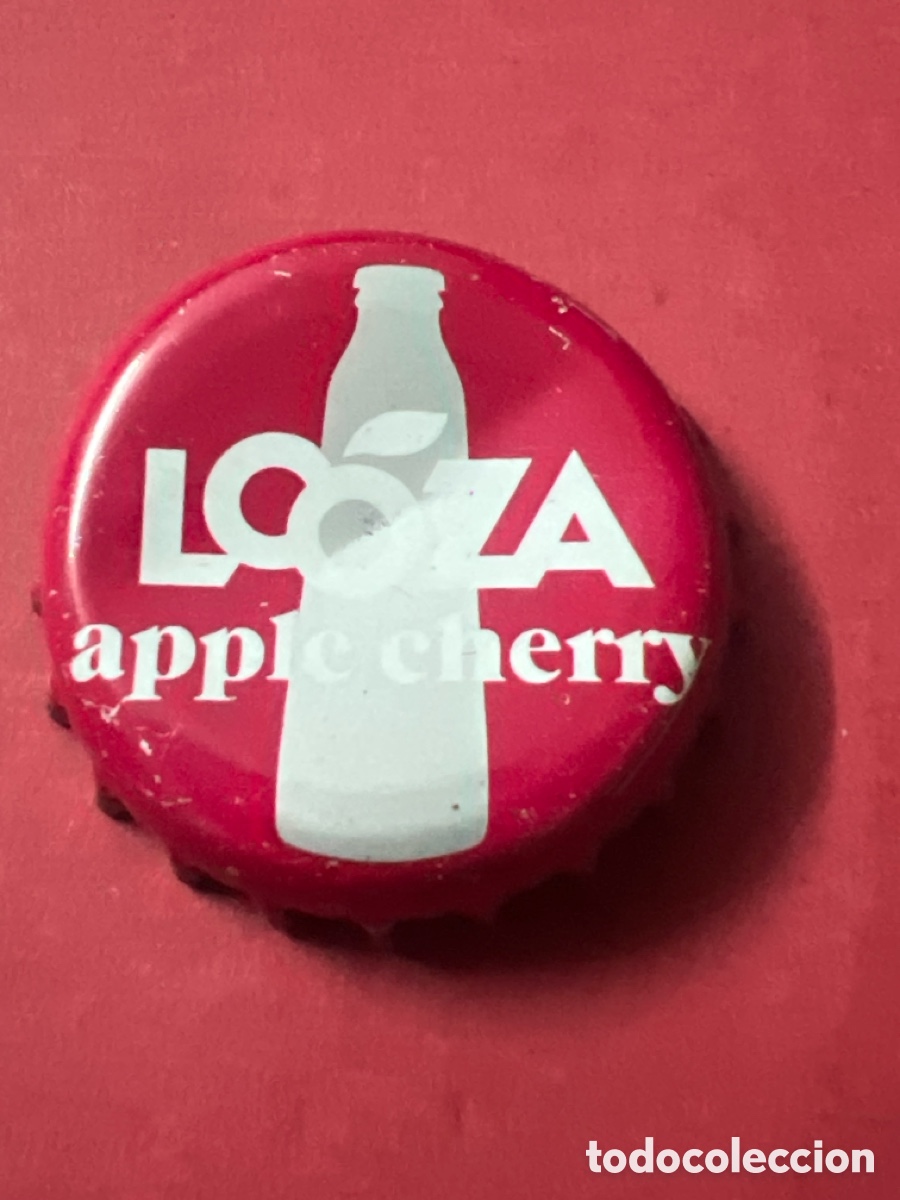 Otras botellas y bebidas antiguas de colecci&oacute;n: T4/X131/F3. CHAPA REFRESCO LOOZA