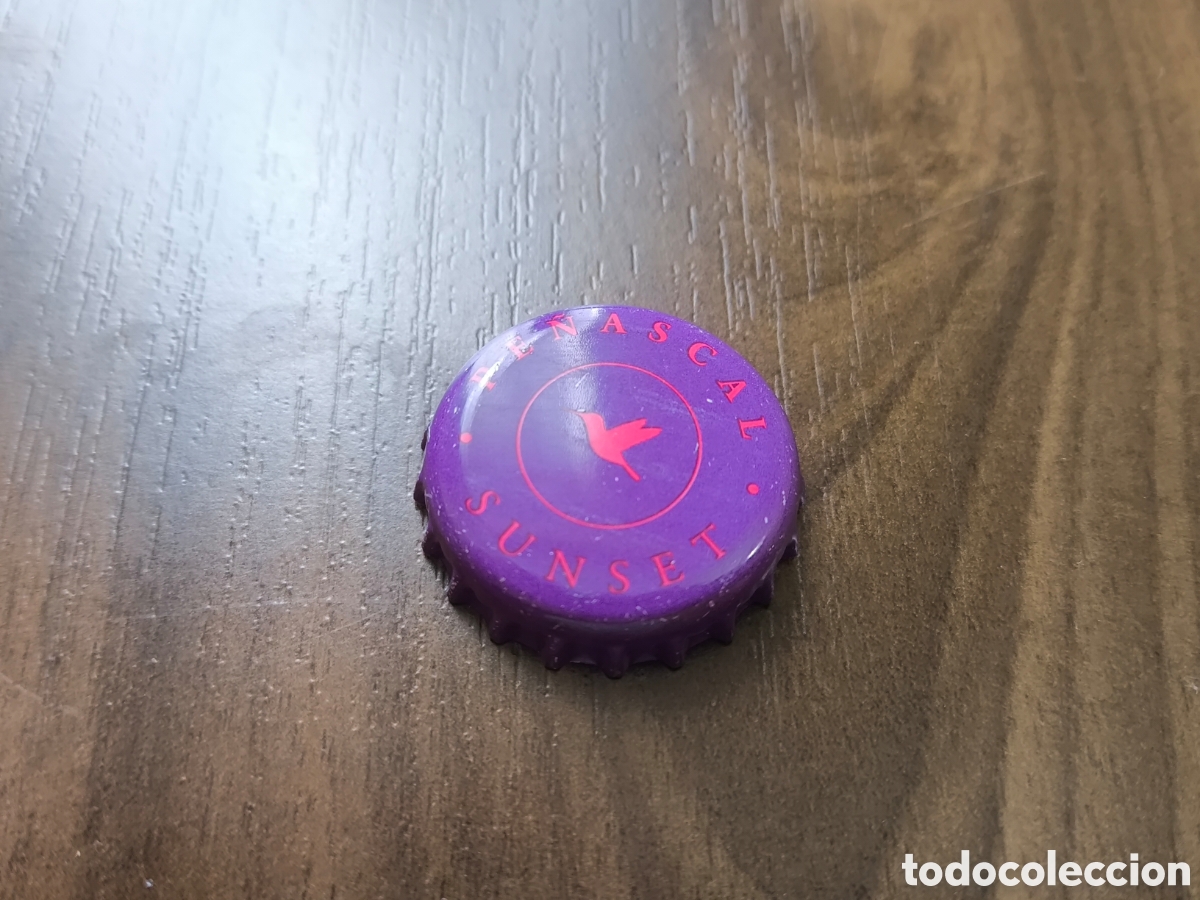 Otras botellas y bebidas antiguas de colecci&oacute;n: Chapa Cocktail Pe&ntilde;ascal Sunset R (CP)