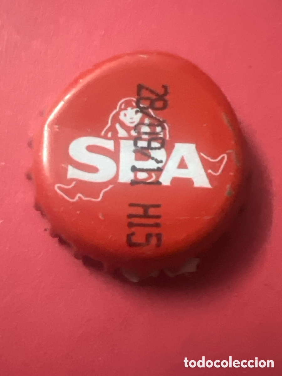 Otras botellas y bebidas antiguas de colecci&oacute;n: T4/X138/A2. CHAPA AGUA - B&Eacute;LGICA - Spa