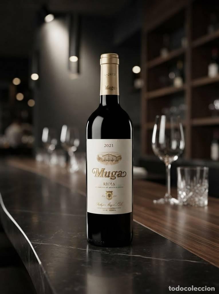 Otras botellas y bebidas antiguas de colecci&oacute;n: BOTELLA DE VINO TINTO D.O. RIOJA
