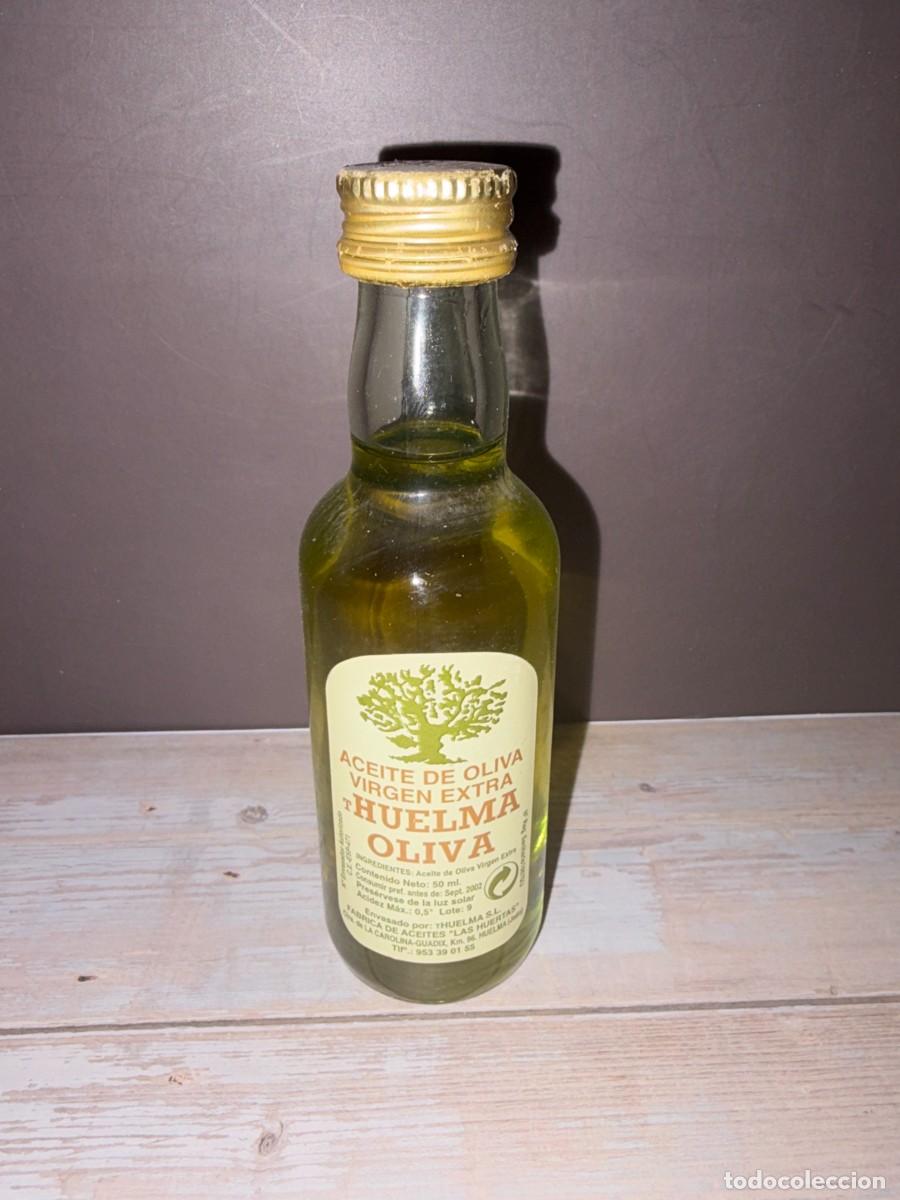Otras botellas y bebidas antiguas de colecci&oacute;n: BOTELL&Iacute;N. ACEITE DE OLIVA VIRGEN EXTRA. HUELMA OLIVA.