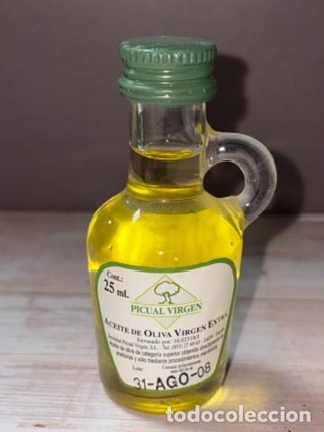 Otras botellas y bebidas antiguas de colecci&oacute;n: BOTELL&Iacute;N. ACEITE DE OLIVA VIRGEN EXTRA. PICUAL VIRGEN. JA&Eacute;N