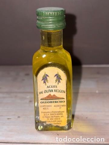 Otras botellas y bebidas antiguas de colecci&oacute;n: BOTELL&Iacute;N. ACEITE DE OLIVA VIRGEN EXTRA. OLEOBERCHO. JA&Eacute;N