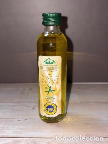 Otras botellas y bebidas antiguas de colecci&oacute;n: BOTELL&Iacute;N. ACEITE DE OLIVA VIRGEN EXTRA. SIERRA M&Aacute;GINA.