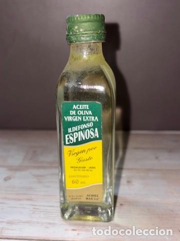 Otras botellas y bebidas antiguas de colecci&oacute;n: BOTELL&Iacute;N. ACEITE DE OLIVA VIRGEN EXTRA. ILDEFONSO ESPINOSA. JA&Eacute;N