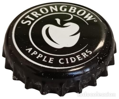 Colecionismo de Outras Garrafas e Bebidas: Capsule Cidre Crown Cap Cider Strongbow Apple Ciders RP924 tap&oacute;n corona