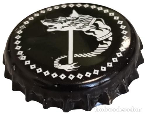 Colecionismo de Outras Garrafas e Bebidas: Rumania Capsule de Cidre Cider Crown Cap Cidru Dacic RP935 tap&oacute;n corona