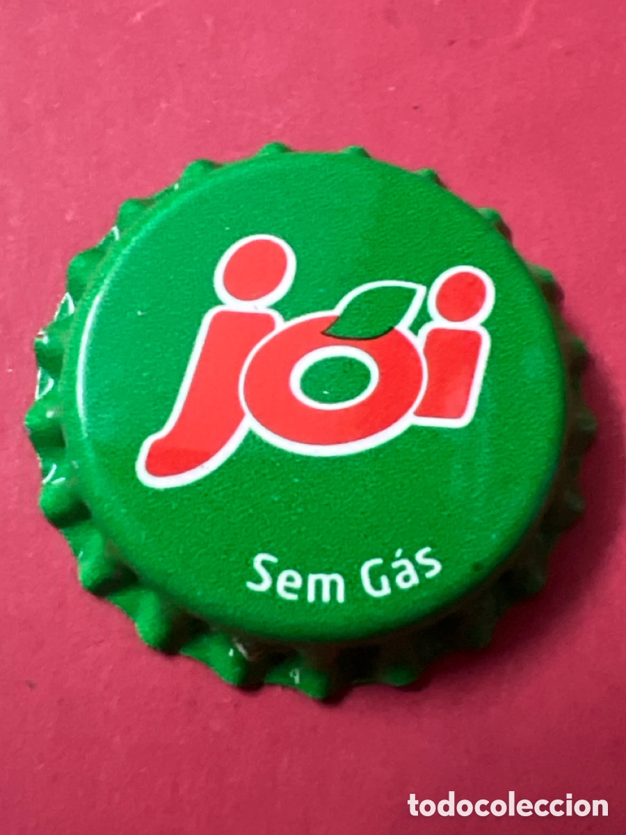 Otras botellas y bebidas antiguas de colecci&oacute;n: Q16. CHAPA - Soda/Refresco - SIN ABRIR - PORTUGAL - Joi sem g&aacute;s