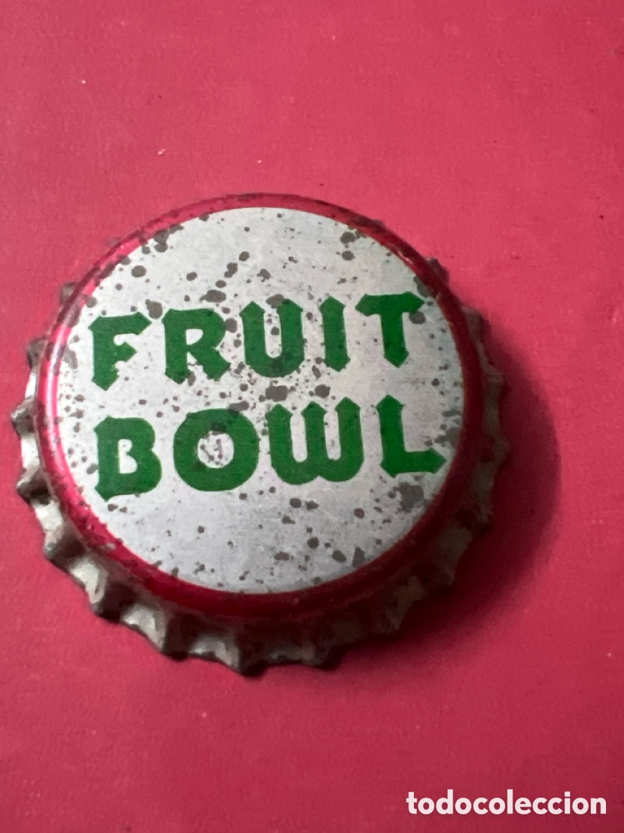 Sammeln andere Flaschen und Getr&auml;nke: Q458. CHAPA - Soda/Refresco - ESTADOS UNIDOS - FRUIT BOWL - CON CORCHO - SIN ABRIR